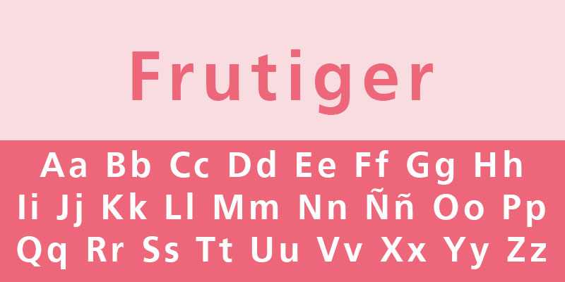 descargar frutiger